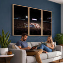 Oklahoma Memorial Stadium Wall Art Canvas Print – Oklahoma