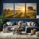 Sheep Wall Art Canvas Print – Rural Farm Animal Artwork by MyGreatCanvas | Canvas Wall Art Prints | Photo Prints & Wall Decor