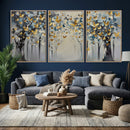 Golden Butterfly Tree Abstract Wall Art Canvas Print, Modern by MyGreatCanvas | Canvas Wall Art Prints | Photo Prints & Wall Decor