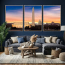 Washington DC Skyline Wall Art Canvas Print – Lincoln by MyGreatCanvas | Canvas Wall Art Prints | Photo Prints & Wall Decor