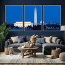 Washington DC Skyline Wall Art Canvas Print – Lincoln by MyGreatCanvas | Canvas Wall Art Prints | Photo Prints & Wall Decor