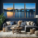 Washington DC Wall Art Canvas Print – Lincoln Memorial Night by MyGreatCanvas | Canvas Wall Art Prints | Photo Prints & Wall Decor