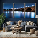 Washington DC Wall Art Canvas Print – Lincoln Memorial Night by MyGreatCanvas | Canvas Wall Art Prints | Photo Prints & Wall Decor