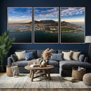 Cape Town Wall Art Canvas Print – Table Mountain Coastal by MyGreatCanvas | Canvas Wall Art Prints | Photo Prints & Wall Decor
