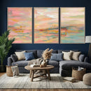 Abstract Pastel Landscape Wall Art Canvas Print – Soft Pink by MyGreatCanvas | Canvas Wall Art Prints | Photo Prints & Wall Decor
