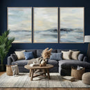 Abstract Coastal Landscape Wall Art Canvas Print – Soft Blue by MyGreatCanvas | Canvas Wall Art Prints | Photo Prints & Wall Decor