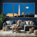 Washington DC Skyline Wall Art Canvas Print – Lincoln by MyGreatCanvas | Canvas Wall Art Prints | Photo Prints & Wall Decor