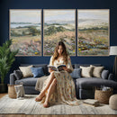 Katie Staples Hillside Canvas Wall Art — Coastal Wildflower by MyGreatCanvas | Canvas Wall Art Prints | Photo Prints & Wall Decor