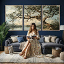 Old Oak Tree Canvas Wall Art, Turner Inspired Romantic by MyGreatCanvas | Canvas Wall Art Prints | Photo Prints & Wall Decor