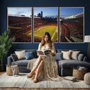 Chicago Bears Soldier Field Canvas Wall Art, NFL Stadium Panorama Print, Football Arena Photography for Sports Fans by MyGreatCanvas | Canvas Wall Art Prints | Photo Prints & Wall Decor