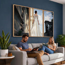 Custom Canvas Print, Personalized Photo Wall Art Unique
