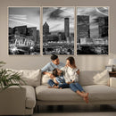 Black and White Atlanta Wall Art Canvas Print by MyGreatCanvas | Canvas Wall Art Prints | Photo Prints & Wall Decor