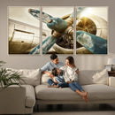 Vintage Airplane Canvas Print by MyGreatCanvas | Canvas Wall Art Prints | Photo Prints & Wall Decor
