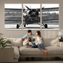 Wall Art Old War Plane Canvas Print by MyGreatCanvas | Canvas Wall Art Prints | Photo Prints & Wall Decor
