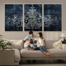 Dark Chandelier Wall Art Canvas Print by MyGreatCanvas | Canvas Wall Art Prints | Photo Prints & Wall Decor