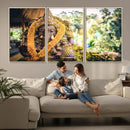 Hinduism Statue Wall Art Canvas Print