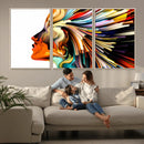 Profile Colors Canvas Print by MyGreatCanvas | Canvas Wall Art Prints | Photo Prints & Wall Decor