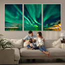 Northern Lights Wall Art Canvas Print by MyGreatCanvas | Canvas Wall Art Prints | Photo Prints & Wall Decor