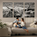 Cow Focus Canvas Wall Art Print by MyGreatCanvas | Canvas Wall Art Prints | Photo Prints & Wall Decor