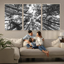 Trees Contemporary Art Canvas Print by MyGreatCanvas | Canvas Wall Art Prints | Photo Prints & Wall Decor