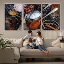 Spices and Seasonings Canvas Wall Art – Colorful Triptych by MyGreatCanvas | Canvas Wall Art Prints | Photo Prints & Wall Decor