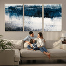 Abstract Blue and White Canvas Art | Large Wall Art for by MyGreatCanvas | Canvas Wall Art Prints | Photo Prints & Wall Decor
