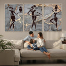 Abstract African Womens Art Canvas Print by MyGreatCanvas | Canvas Wall Art Prints | Photo Prints & Wall Decor