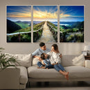 Mountain Landscape Wall Art Canvas Print