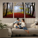 Foggy Forest Wall Art Landscape Canvas Print by MyGreatCanvas | Canvas Wall Art Prints | Photo Prints & Wall Decor
