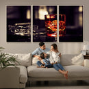 Whiskey and Cigar Canvas – Luxurious Wall Art for Home or
