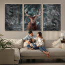 Wall Art Deer Art Animal Canvas, Framed Wall Art Deer Canvas by MyGreatCanvas | Canvas Wall Art Prints | Photo Prints & Wall Decor