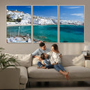 Santorini Wall Art Canvas Print by MyGreatCanvas | Canvas Wall Art Prints | Photo Prints & Wall Decor