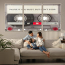 Music Cassette Iconic Wall Art Canvas Print by MyGreatCanvas | Canvas Wall Art Prints | Photo Prints & Wall Decor
