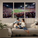 Mississippi State Bulldogs Stadium Wall Art Canvas Print –