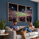 Mississippi State Bulldogs Stadium Wall Art Canvas Print –