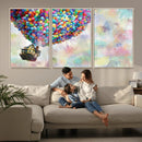 Up Pixar Poster, Look Up Pixar Wall Art, Up Pixar Canvas,