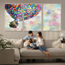 Up Pixar Poster, Look Up Pixar Wall Art, Up Pixar Canvas,
