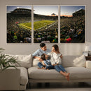 Oregon Stadium Canvas Wall Art - Captivating Game Day Scene