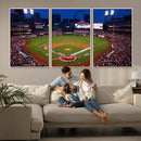 St. Louis Cardinals Baseball Team Print - Busch Stadium Wall by MyGreatCanvas | Canvas Wall Art Prints | Photo Prints & Wall Decor