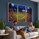 St. Louis Cardinals Baseball Team Print - Busch Stadium Wall