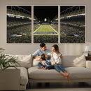 Seattle Seahawks Football Team Print Wall Art - Seattle by MyGreatCanvas | Canvas Wall Art Prints | Photo Prints & Wall Decor
