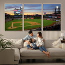 Citizens Bank Park Philadelphia Phillies Wall Art Canvas |