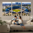 Los Angeles Dodgers Dodger Stadium Wall Art Canvas Print - by MyGreatCanvas | Canvas Wall Art Prints | Photo Prints & Wall Decor