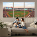 Cincinnati Reds Baseball Print Canvas- Cincinnati