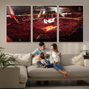 Houston Rockets Basketball Team Print Canvas- Houston Toyota