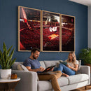 Houston Rockets Basketball Team Print Canvas- Houston Toyota