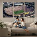 Michigan Wolverines Football Team Print - Ann Arbor Michigan