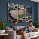 Michigan Wolverines Football Team Print - Ann Arbor Michigan