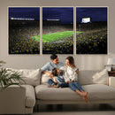 Michigan Wolverines Football Canvas Wall Decor, Football