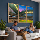 Milwaukee Brewers Baseball Team Print Canvas- American
